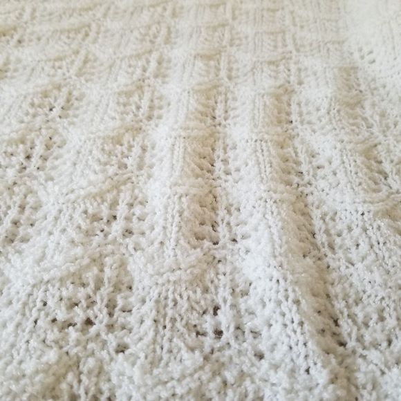 𝅺VINTAGE Light Wave Knit Pullover Sweater Size Medium - Picture 2 of 7